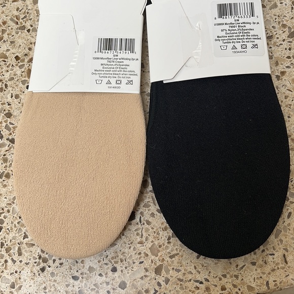 Hue ladies 2 pair sock liner bundle - Picture 5 of 7